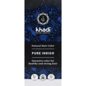 Khadi Haarkleur pure indigo (100 gr)