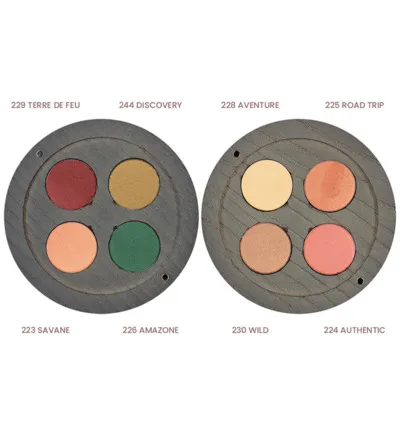 Boho Oogschaduw gypsy palette - bohemian artist (1 stuk) - image 2