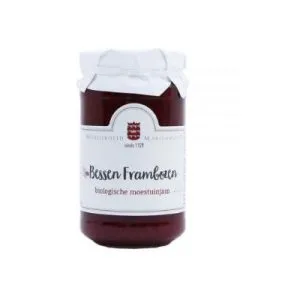Marienwaerdt Moestuinjam bes framboos bio (250 gr)