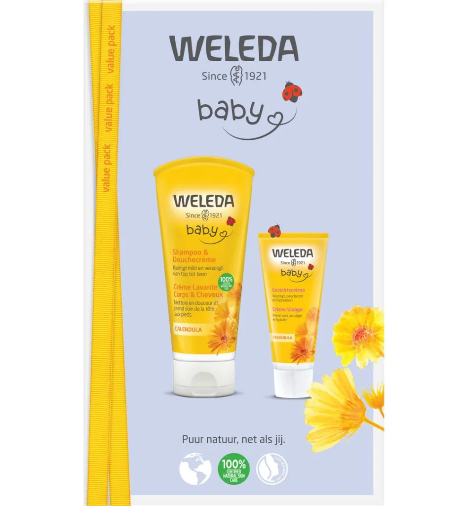 WELEDA Calendula baby gezichtscreme voordeel set (1 set)