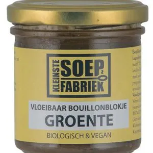 Kleinstesoepfabriek Vloeibare Bouillonblokjesgroente Bio (150 ml)