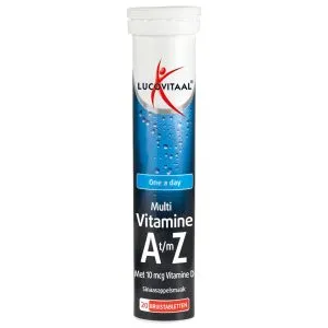 Lucovitaal Multi A t/m Z sinaasappelsmaak (20 bruistabletten)