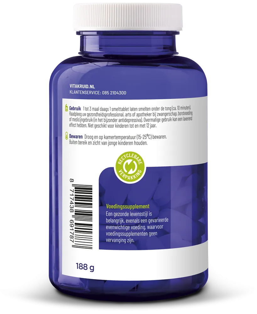 Vitakruid Gaba Plus (180 stuks)