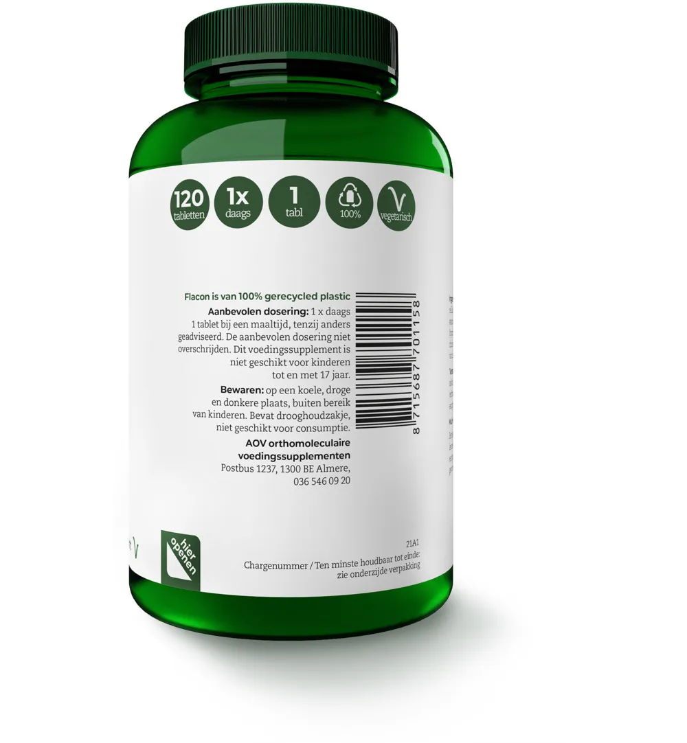 AOV 115 One daily (120 tabletten) - image 2