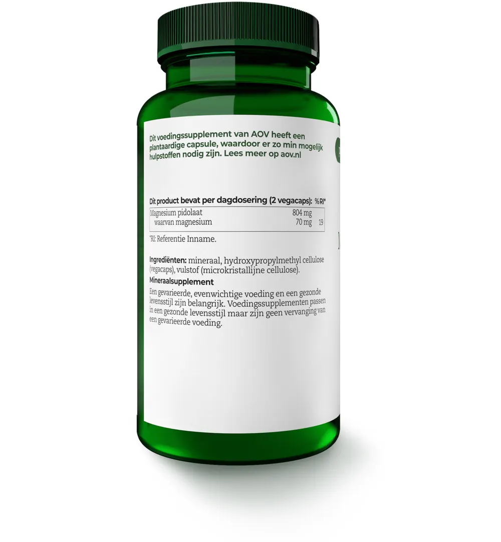 AOV 511 Magnesium pidolaat (90 vega capsules)