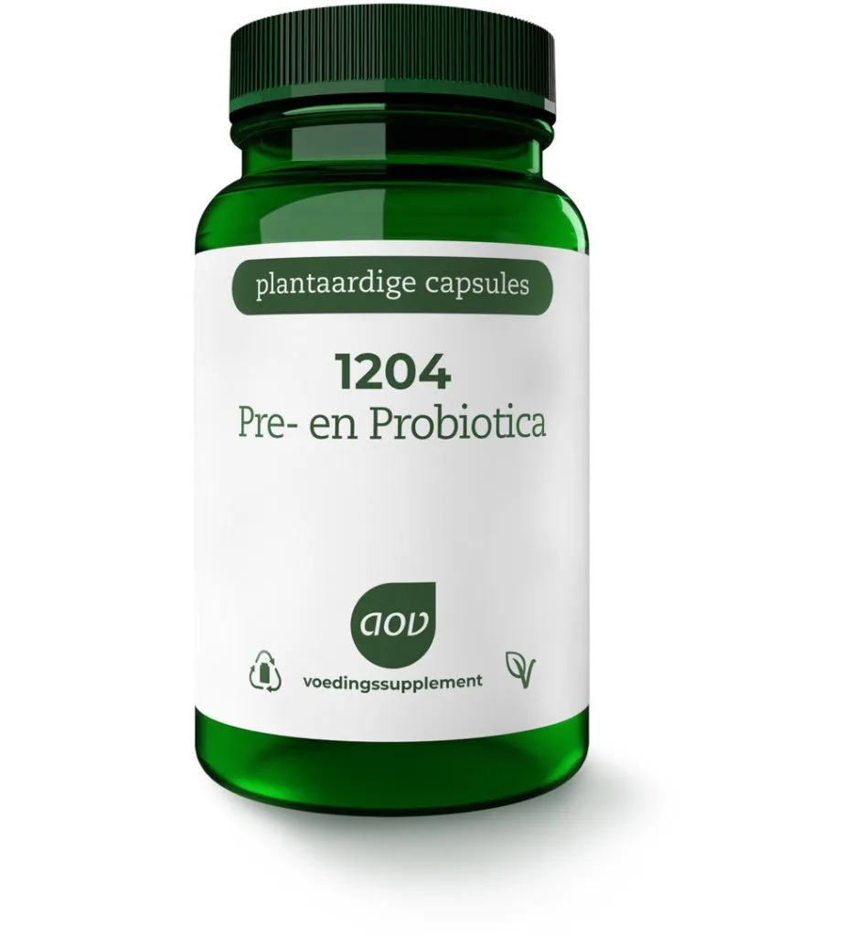 Aov 1204 Pre- en Probiotica (30 vega capsules)