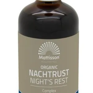 Mattisson Organic Nachtrust Complex Tinctuur Bio (100 ml)