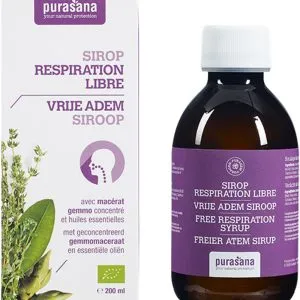 Purasana Puragem Vrije Adem Siroop/Respiration Libre Bio (200 ml)