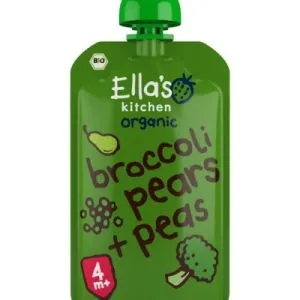 Ella'S Kitchen Broccoli Pears And Peas 4+ Maanden Bio (120 gr)