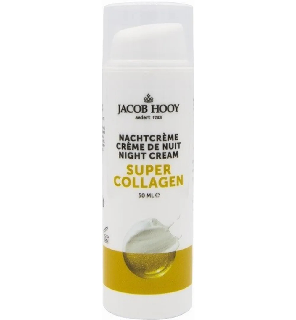 Jacob Hooy Super collageen nachtcreme (50 ml)