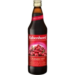 Rabenhorst Cranberrysap puur bio (750 ml)