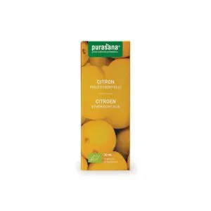 Purasana Citroen Olie/Huile Citron Bio (30 ml)