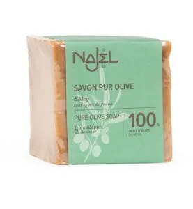 Najel Aleppo Zeep Olijf Olie 100% (200 gr)