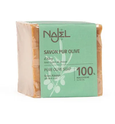 Najel Aleppo zeep olijf olie 100% (200 gr)