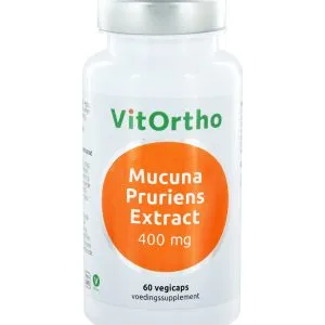 VitOrtho Mucuna pruriens extract 400 mg (60 vega capsules)