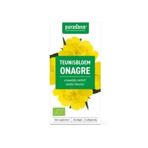Purasana Teunisbloem Onagre Bio (60 capsules)