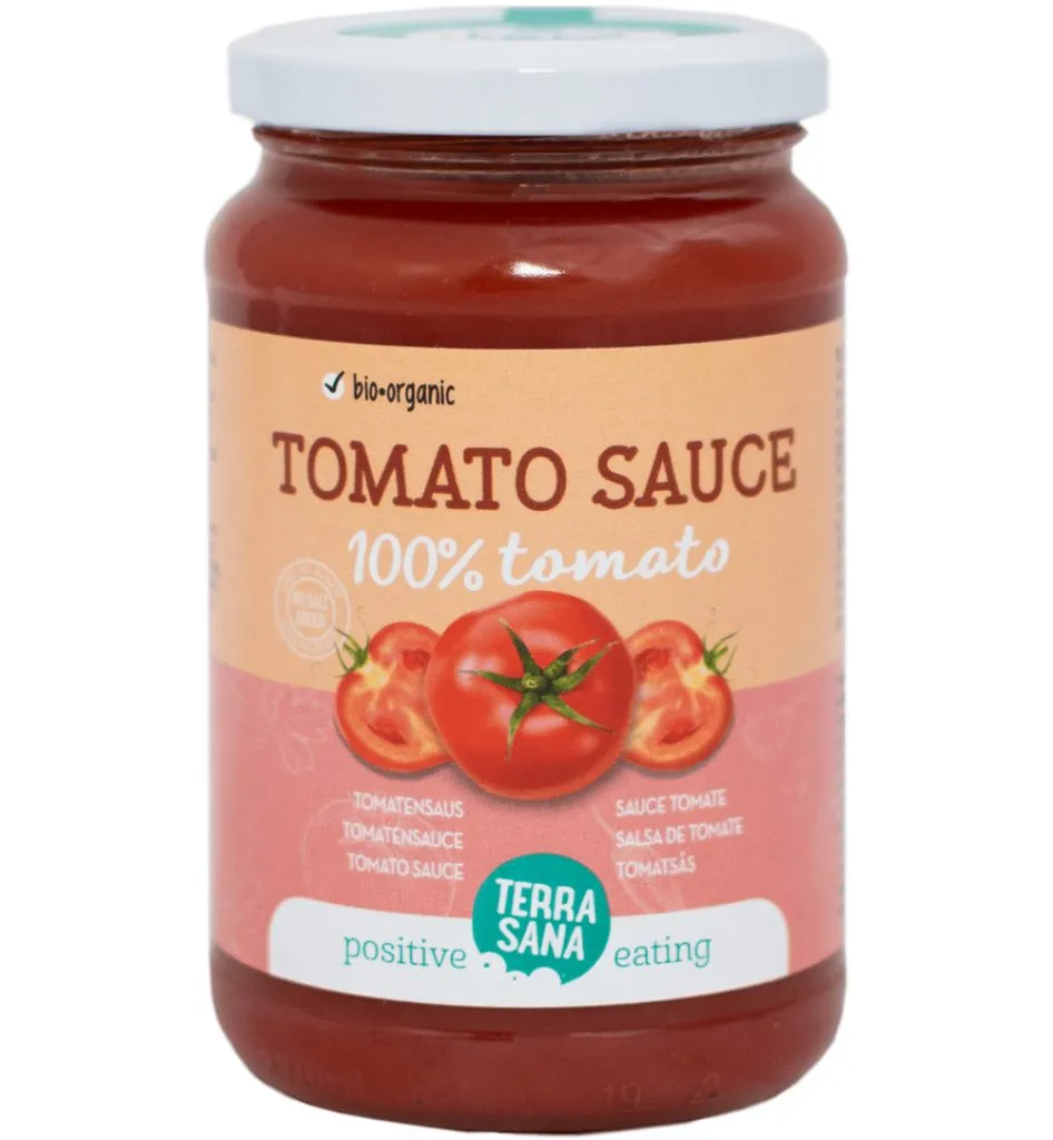 Terrasana Tomatensaus 100% Tomaat Bio (340 gr)