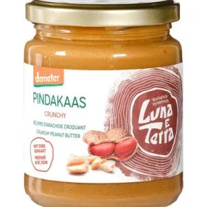 Luna E Terra Pindakaas Crunchy Bio (250 gr)