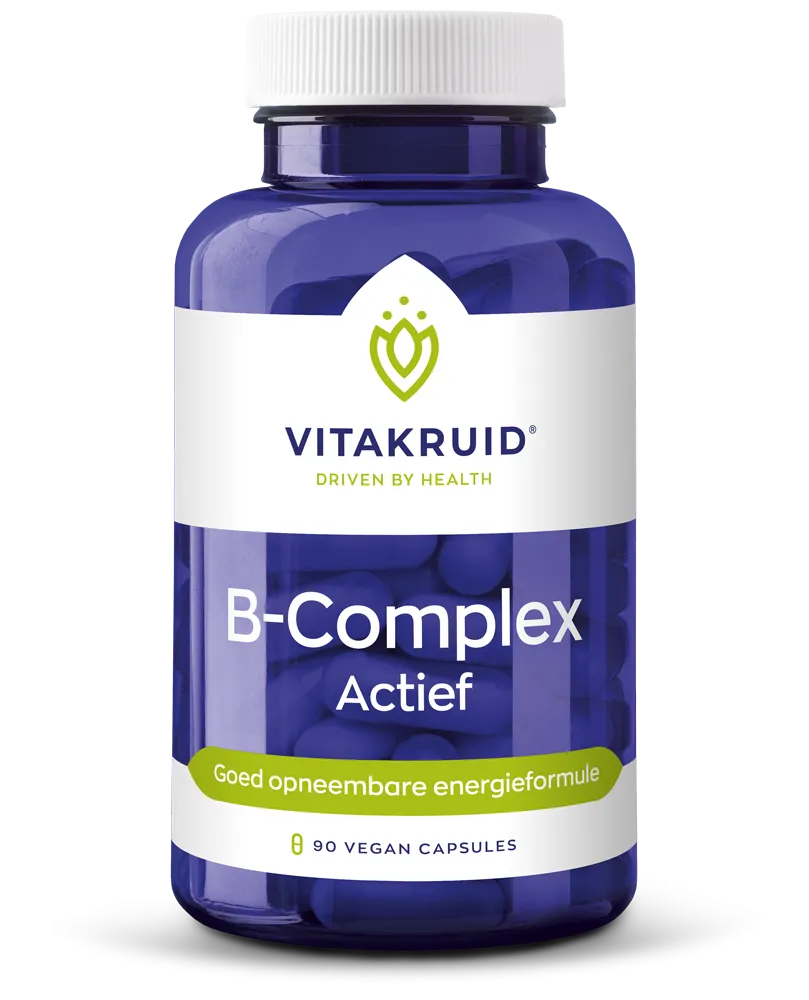 Vitakruid B-Complex Actief Met L-Taurine (90 vega capsules)