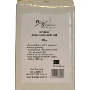 Bioreal Gist Gedroogd Bio (500 gr)