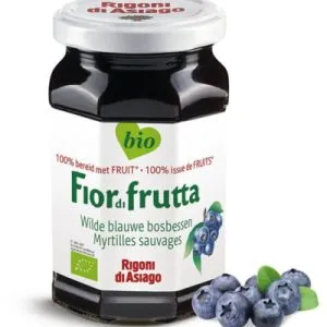 Fiordifrutta Wilde blauwe bosbessen jam bio (630 gr)