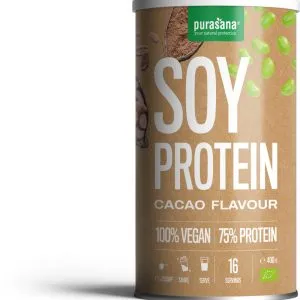 Purasana Vegan Proteine Soja - Cacao Bio (400 gr)