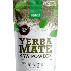 Purasana Yerba Mate Thee Poeder - Vegan Bio (100 gr)