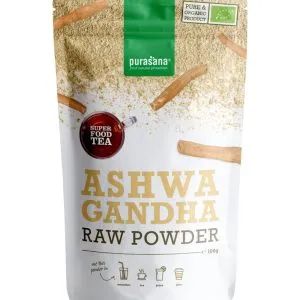 Purasana Ashwagandha Poeder - Vegan Bio (100 gr)