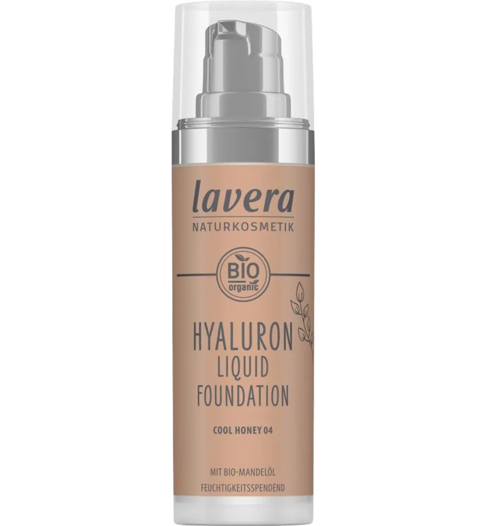 Lavera Hyaluron liquid foundation cool honey 04 bio (30 ml)