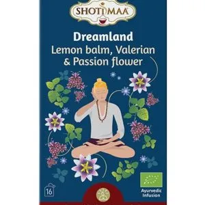 Shoti Maa Dreamland lemon balm, valerian & passion flower (16 stuks)