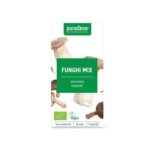 Purasana Funghi Mix Vegan Bio (60 vega capsules)
