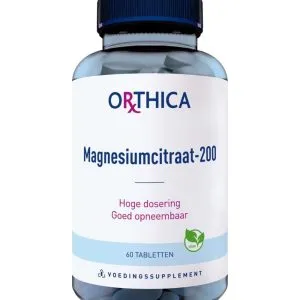 Orthica Magnesium Citraat 200 (60 tabletten)