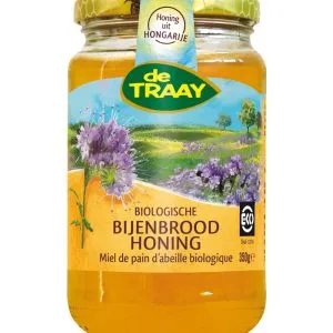 De Traay Bijenbroodhoning Bio (350 gr)