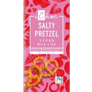 iChoc Salty pretzel bio (80 gr)