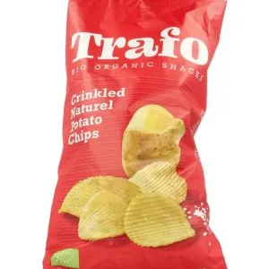 Trafo Ribbelchips gezouten (125 gr)