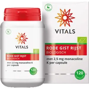 Vitals Rode gist rijst (120 capsules)