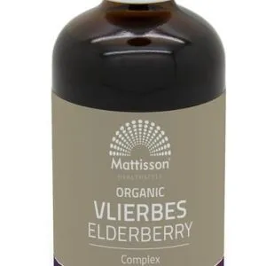 Mattisson Organic Vlierbes Complex Tinctuur Bio (100 ml)