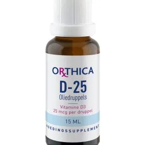 Orthica D-25 Oliedruppels (15 ml)