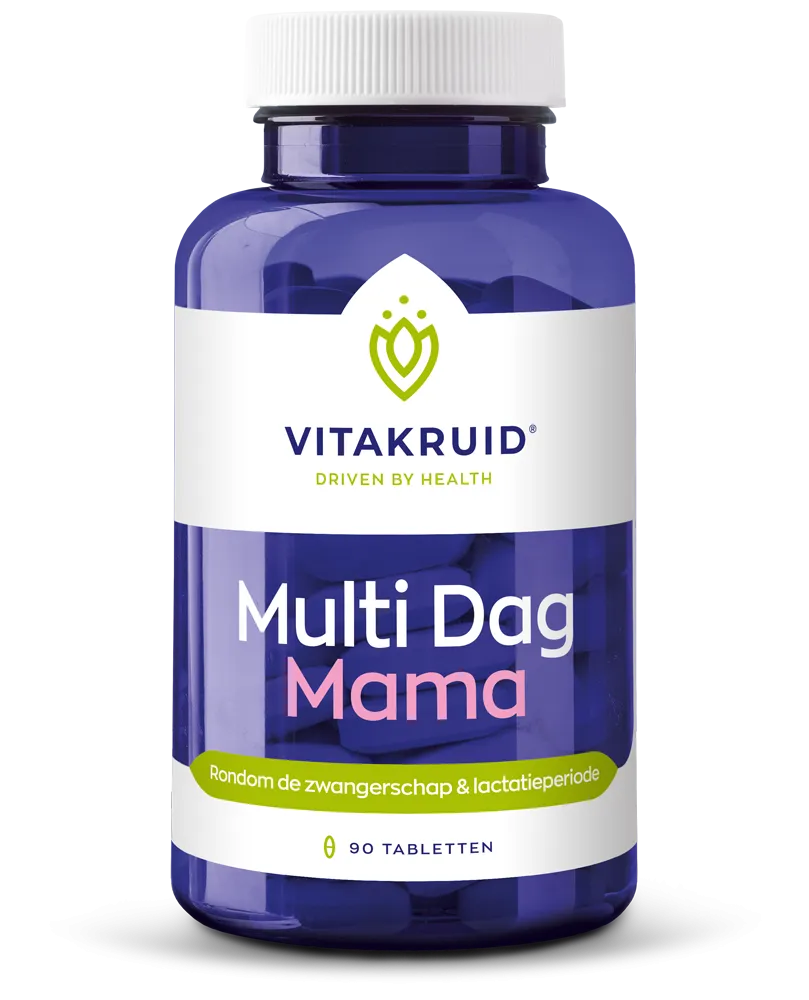 Vitakruid Multi Dag Mama 100% Vegan (90 tabletten)