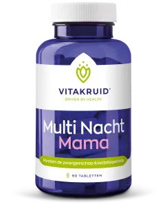 Vitakruid Multi Nacht Mama 100% Vegan (90 tabletten)