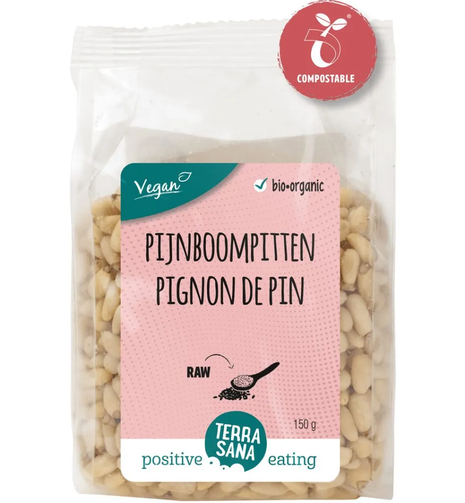 Terrasana Raw Pijnboompitten Bio (150 gr)
