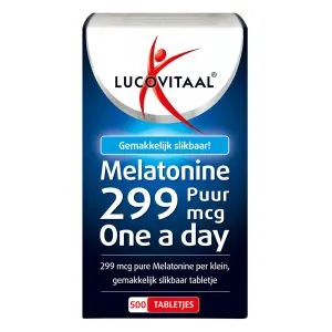 Lucovitaal Melatonine Puur 0.299Mg (500 tabletten)