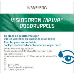 WELEDA Visiodoron malva oogdruppels 0.4ml (10 stuks)