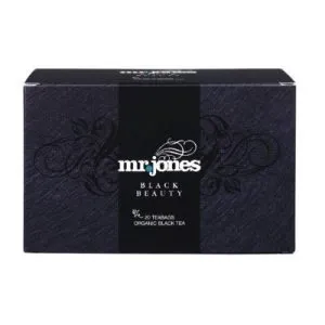 Mr Jones Black Beauty Zwarte Thee Bio (20 stuks)