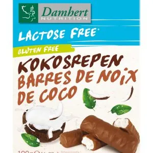 Damhert Kokosrepen Lactosevrij (100 gr)