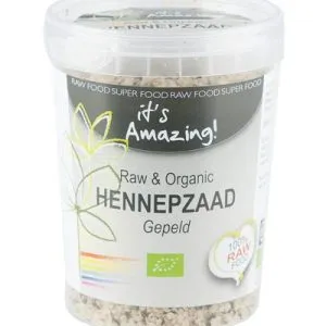 It'S Amazing Raw & Organic Hennepzaad Gepeld Bio (250 gr)
