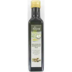 It'S Amazing Hennep Zaad Olie Extra Vierge Bio (250 ml)