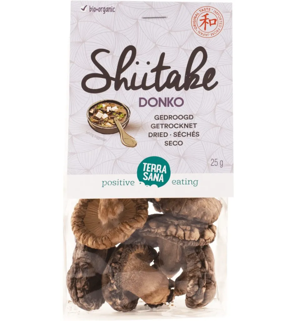 Terrasana Shiitake Donko Bio (25 gr)