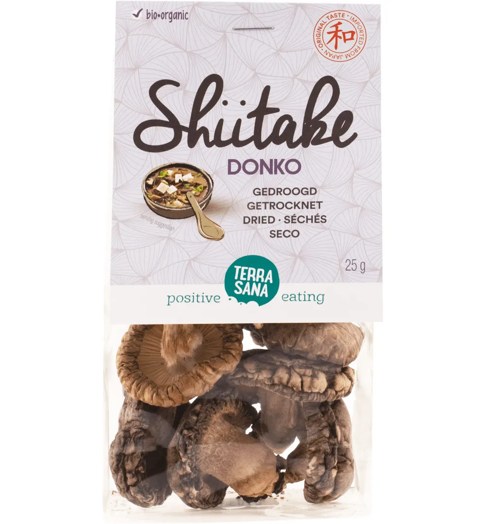 Terrasana Shiitake Donko Bio (25 gr)