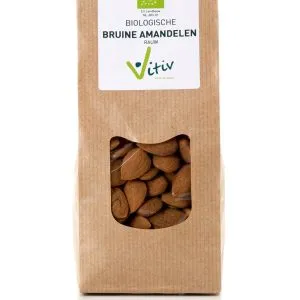 Vitiv Amandelen Met Vlies Bio (250 gr)